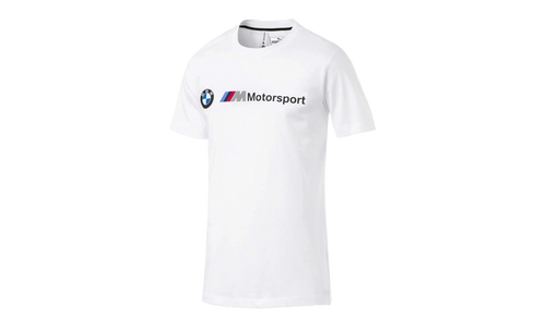 BMW Motorsport Logo Tee "Puma White" 595369 02