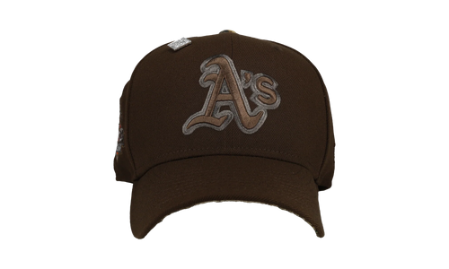 59FIFTY Oakland Athletics 1989 World Series Fitted Hat "Walnut / Real Tree - Visor" NE345