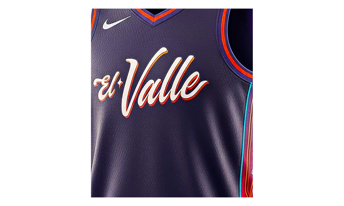 NBA Phoenix Suns 2023/24 City Edition Swingman Jersey "Purple" DX8546 535