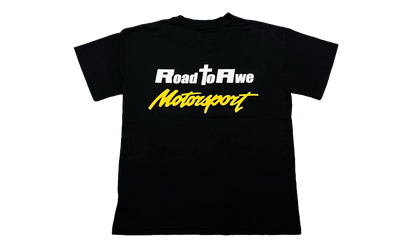 Motorsport Serif Short Sleeve T-Shirt "Black" MF23K621 T1786BKRSY