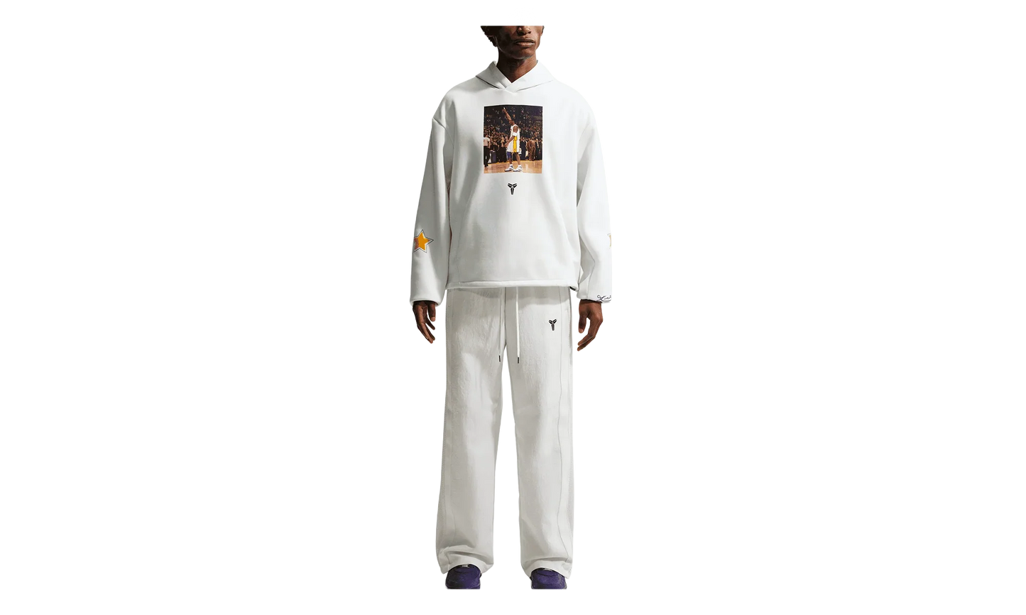 Kobe Bryant 81 Fleece Hoodie "White / Black" IO9561 100