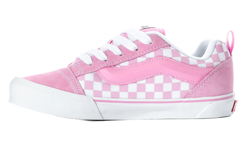 Knu Skool Checkerboard GS "Prism Pink/True White" VN000D2T2W0