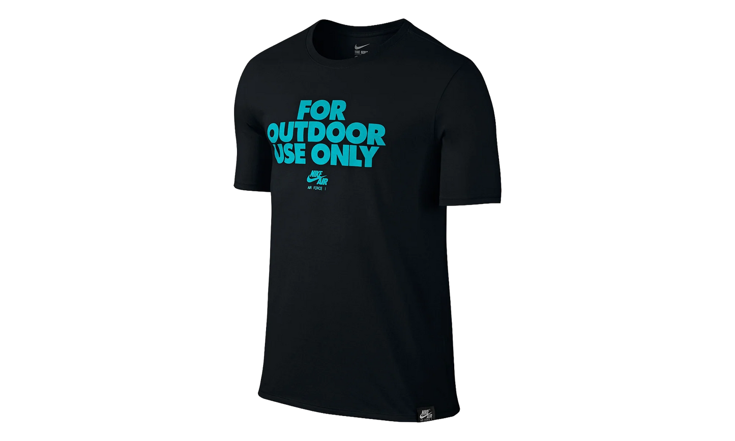 Outdoor Style Only Athletic T-Shirt "Black / Blue" 778424 010
