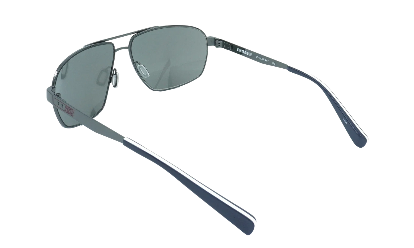 Vintage 85 Sunglasses "Gunmetal Grey / Grey / Blue Mirror" EV0637 947