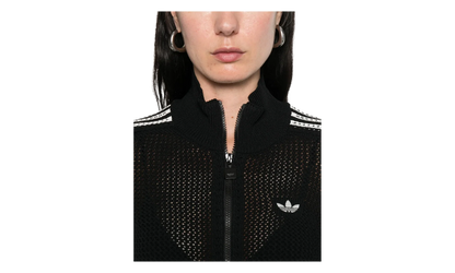 Originals Knitted Crochet Firebird Track Top WMNS "Black" KC6497