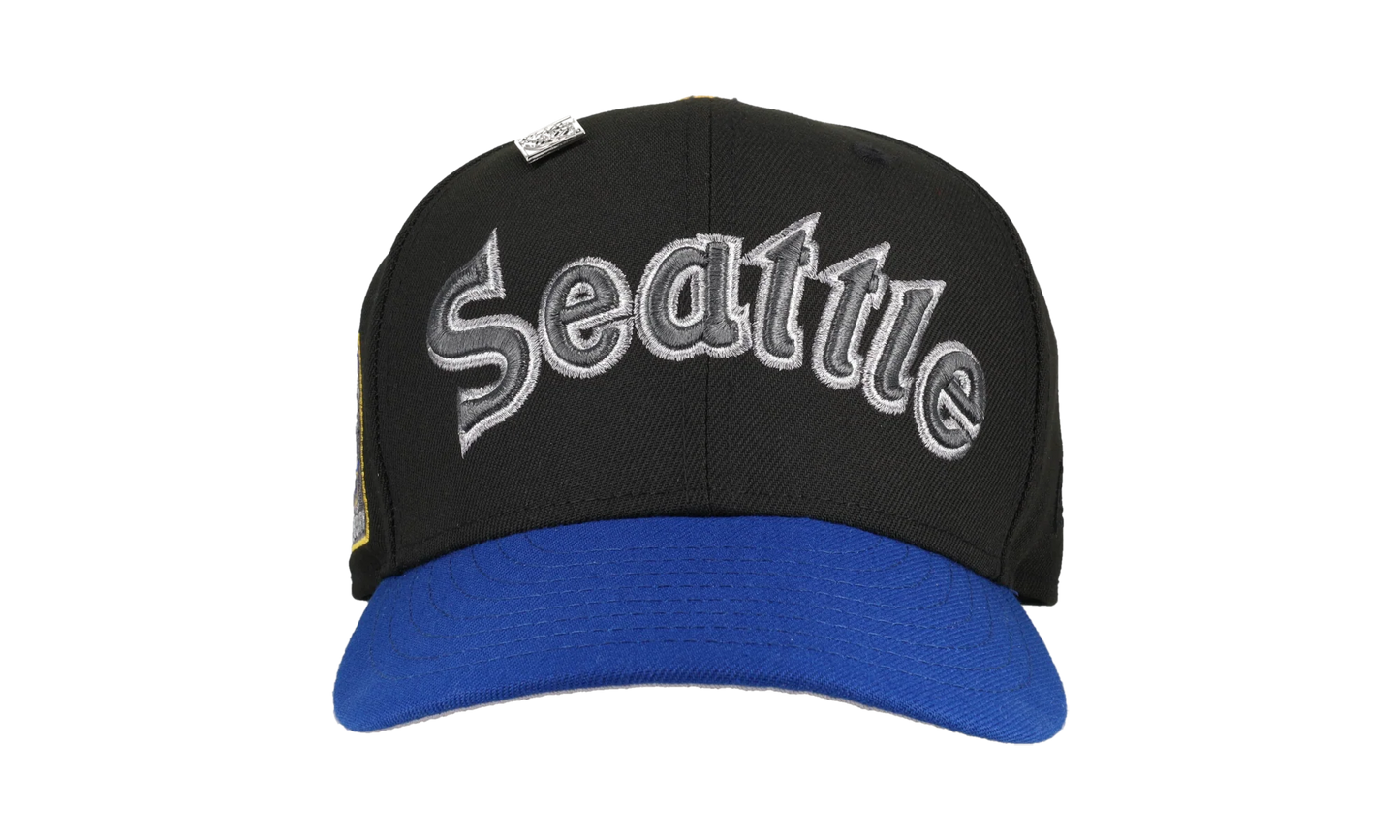 59FIFTY Seattle Mariners 40th Anniversary Fitted Hat "Galactic Burst Collection" NE379