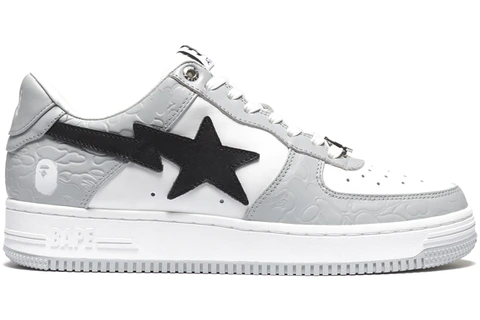 A Bathing Ape Sta LowGrey Black