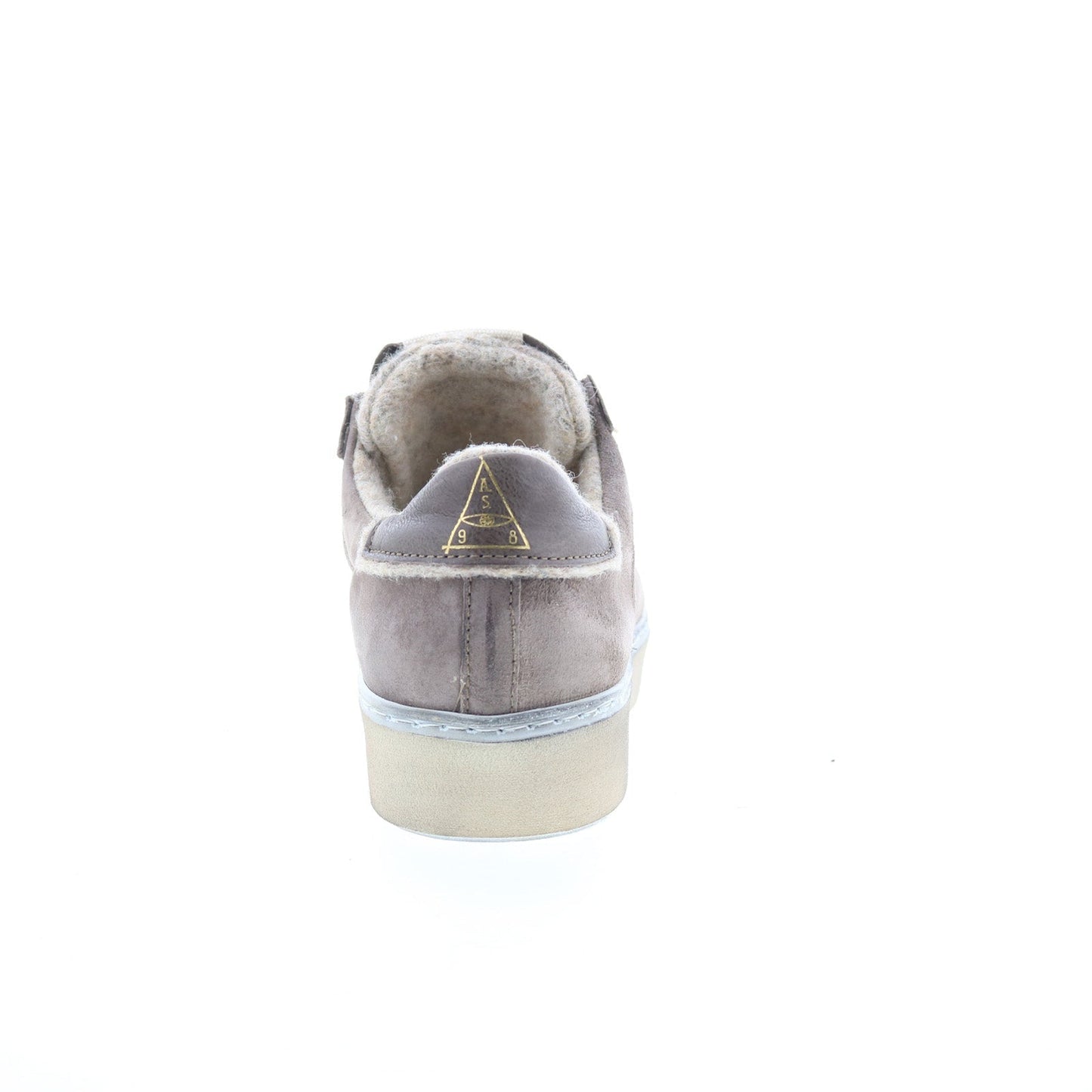 Flanch Mens Gray Leather Lace Up Lifestyle Sneakers Shoes