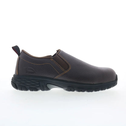 Avenger Flight Slip-On Alloy Toe A7000 Mens Brown Wide Work & Safety Shoes