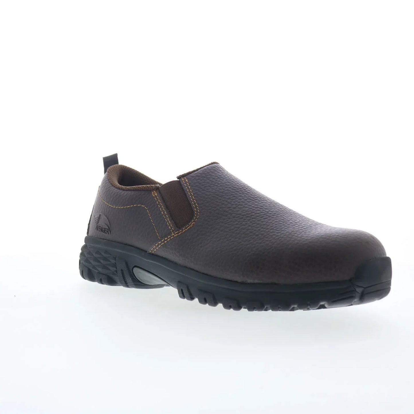 Avenger Flight Slip-On Alloy Toe A7000 Mens Brown Wide Work & Safety Shoes