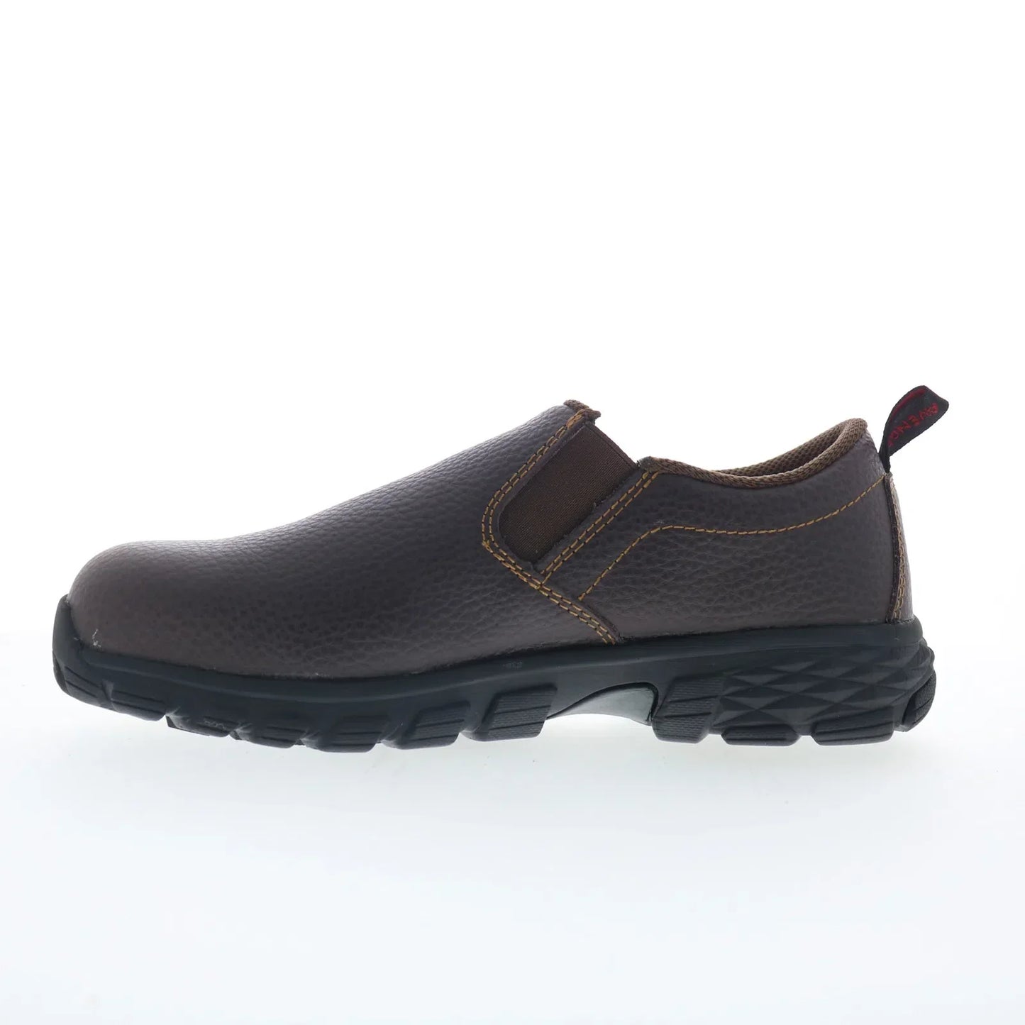 Avenger Flight Slip-On Alloy Toe A7000 Mens Brown Wide Work & Safety Shoes