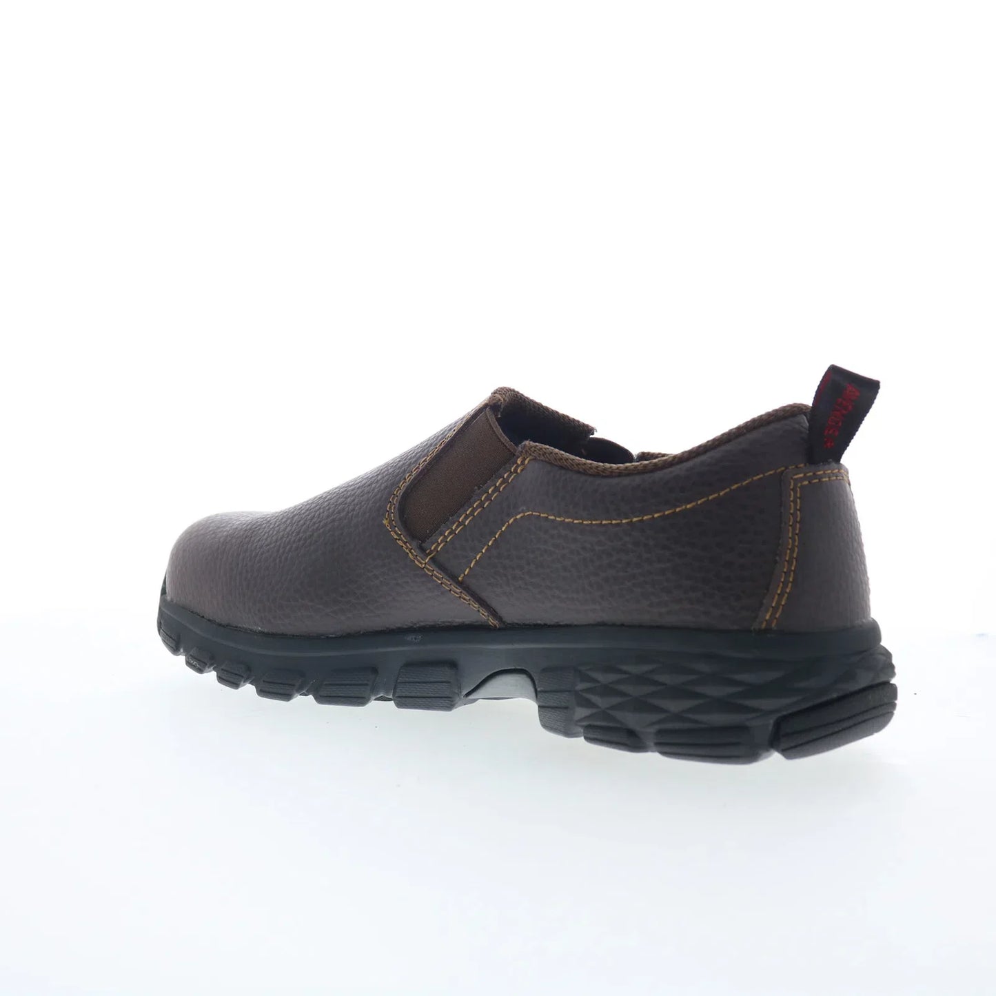 Avenger Flight Slip-On Alloy Toe A7000 Mens Brown Wide Work & Safety Shoes