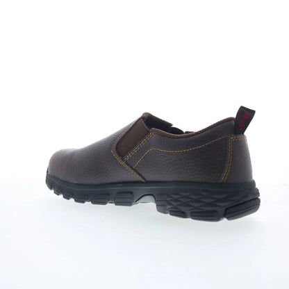 Avenger Flight Slip-On Alloy Toe A7000 Mens Brown Work & Safety Shoes