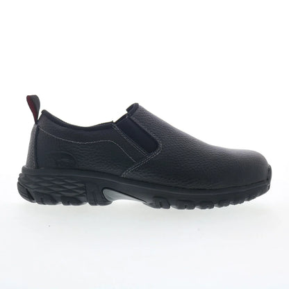 Avenger Flight Slip-On Alloy Toe A7001 Mens Black Work & Safety Shoes