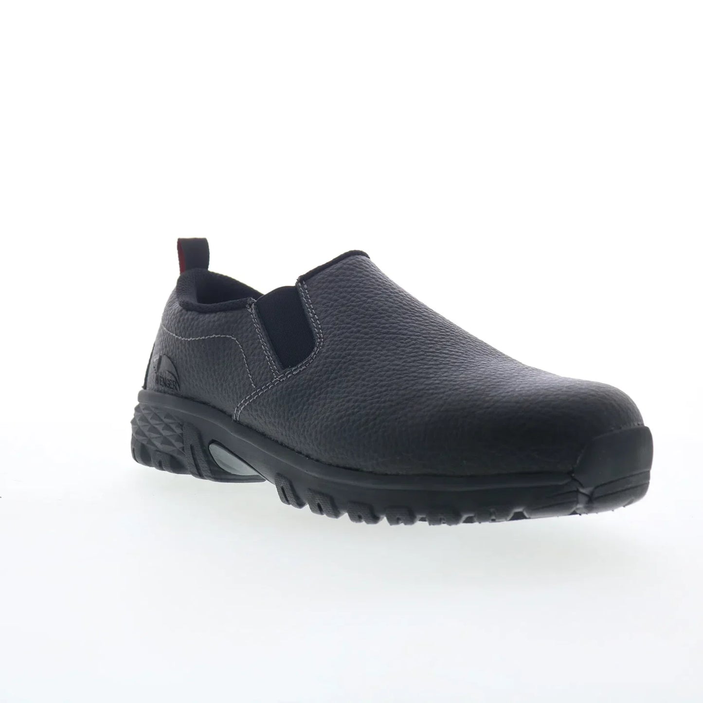 Avenger Flight Slip-On Alloy Toe A7001 Mens Black Work & Safety Shoes