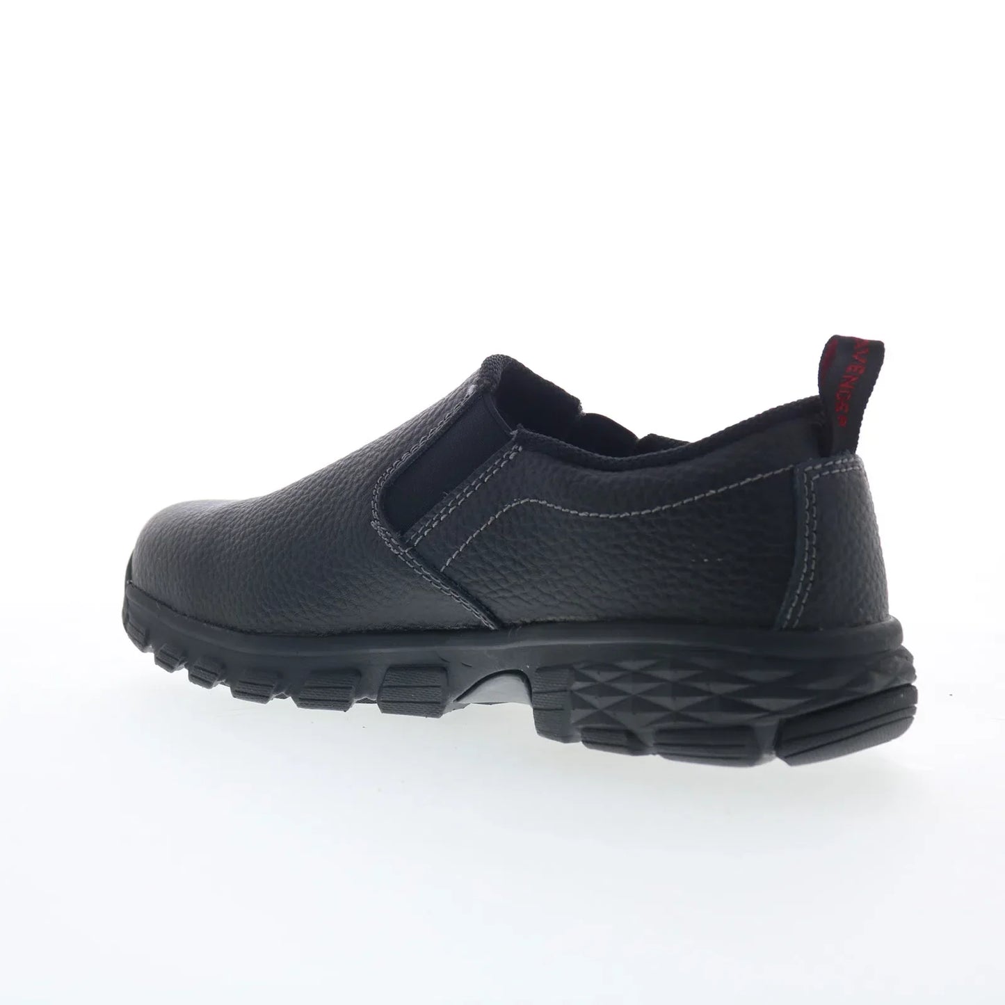 Avenger Flight Slip-On Alloy Toe A7001 Mens Black Work & Safety Shoes