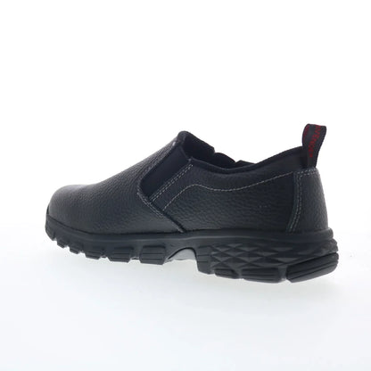 Avenger Flight Slip-On Alloy Toe A7001 Mens Black Work & Safety Shoes