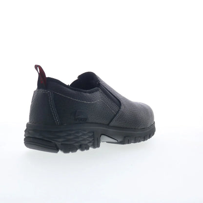 Avenger Flight Slip-On Alloy Toe A7001 Mens Black Wide Work & Safety Shoes