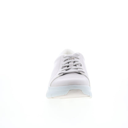 Alegria Flote FLO-7498 Womens Gray Leather Lifestyle Sneakers Shoes
