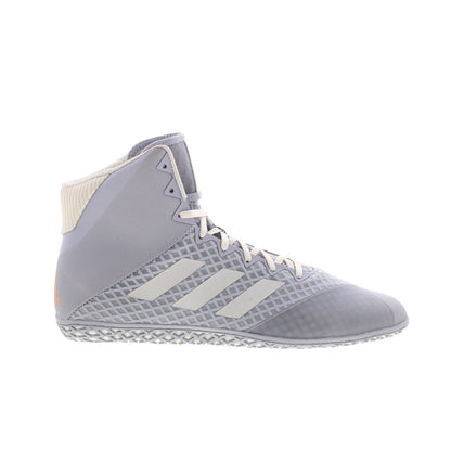 Mat Wizard 4 FU8168 Mens Gray Canvas Lace Up Athletic Wrestling Shoes
