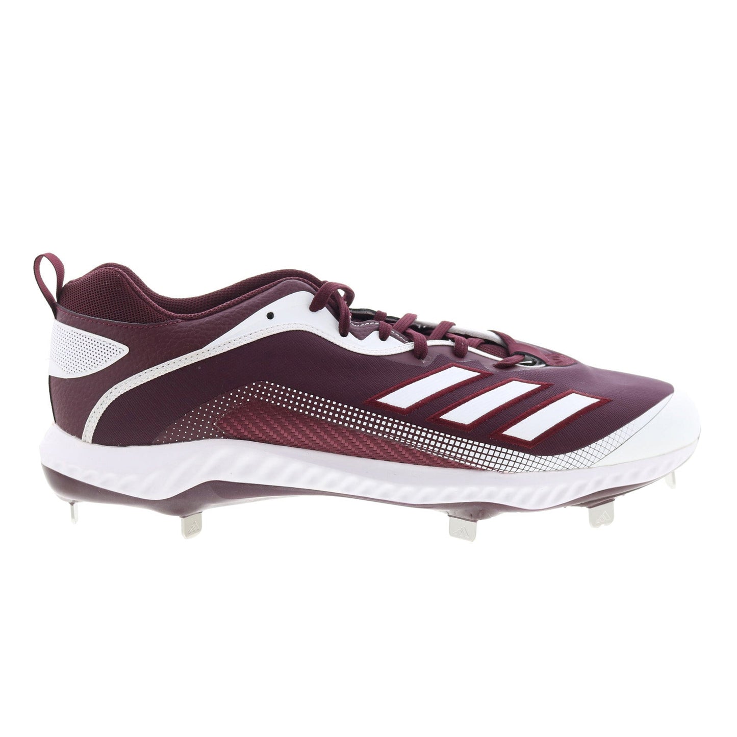 Icon 6 Bounce FV9351 Mens Burgundy Athletic Baseball Cleats Shoes