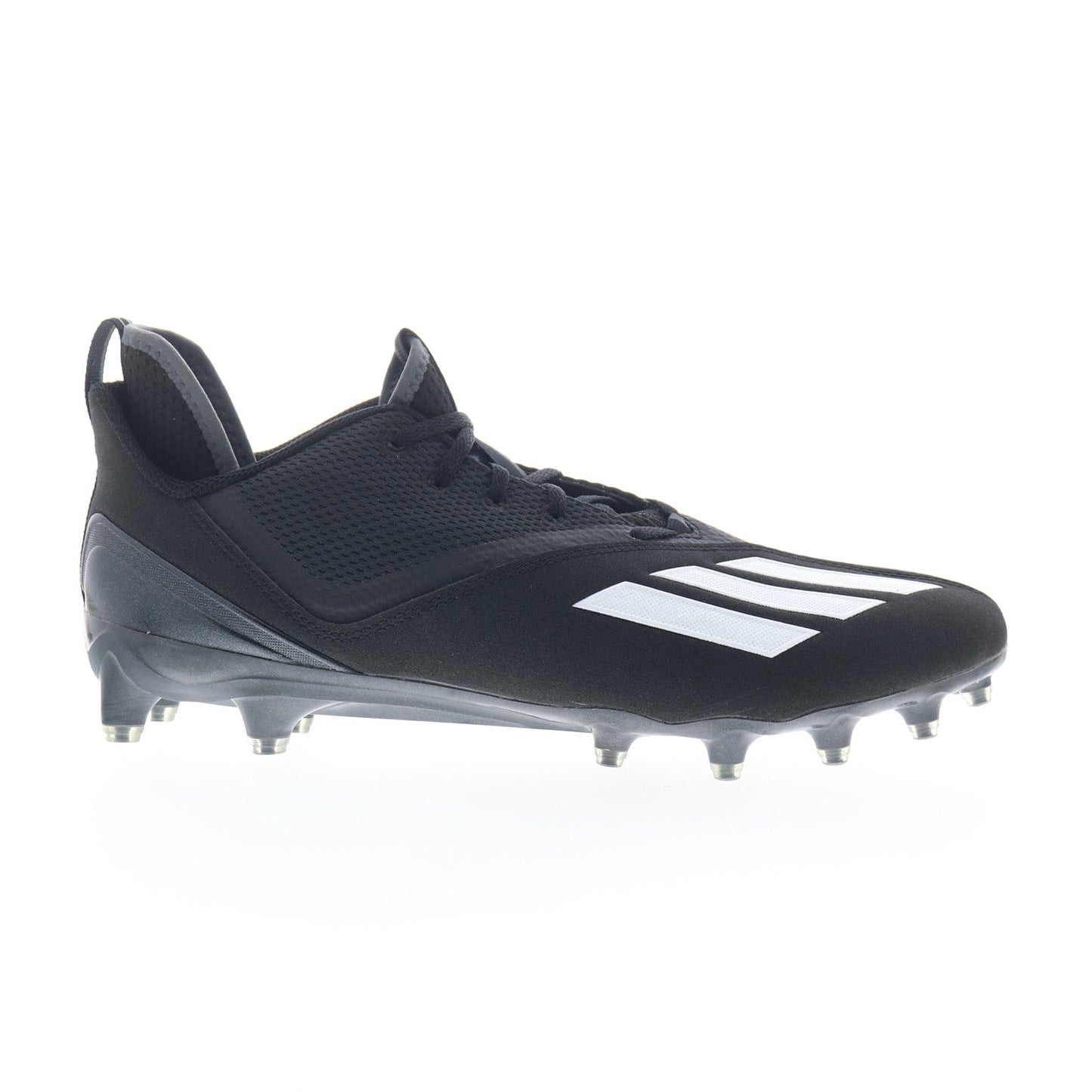 Adizero Scorch FY8359 Mens Black Canvas Athletic Football Cleats Shoes