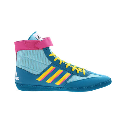 Combat Speed 5 G25907 Mens Blue Synthetic Athletic Wrestling Shoes