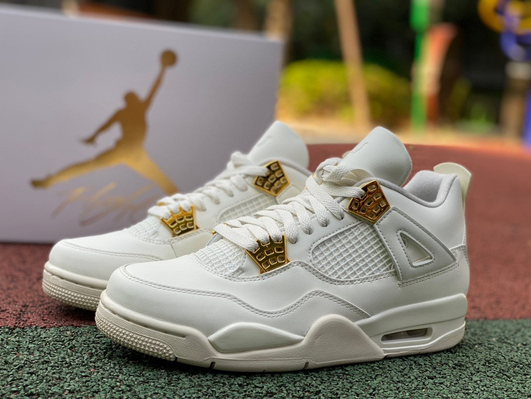 4 Retro Metallic Gold