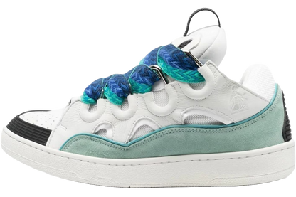Curb Sneaker White Blue