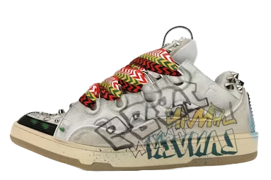 Curb Sneaker Graffiti