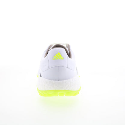 Tour360 22 GX4128 Mens White Leather Lace Up Athletic Golf Shoes