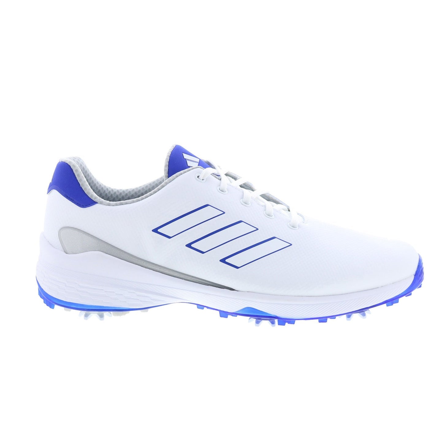 ZG23 H03673 Mens White Wide Mesh Lace Up Athletic Golf Shoes