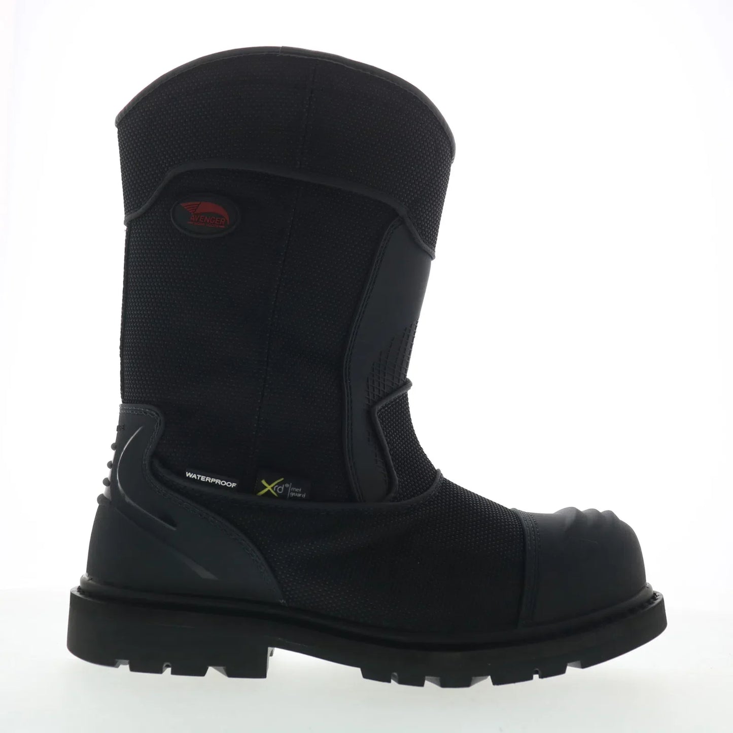 Avenger Hammer Wellington Carbon Toe WP Mens Black Work & Safety Boots