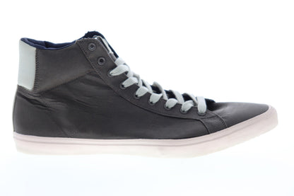 Aldo Hawksley Mens Gray Suede High Top Lace Up Lifestyle Sneakers Shoes