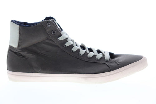 Aldo Hawksley Mens Gray Suede High Top Lace Up Lifestyle Sneakers Shoes