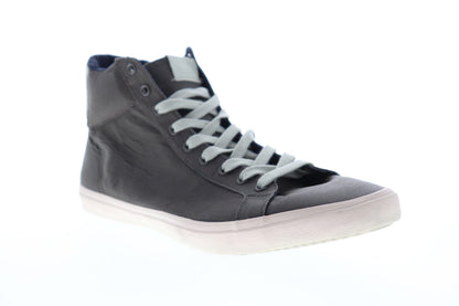 Aldo Hawksley Mens Gray Suede High Top Lace Up Lifestyle Sneakers Shoes