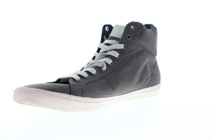 Aldo Hawksley Mens Gray Suede High Top Lace Up Lifestyle Sneakers Shoes