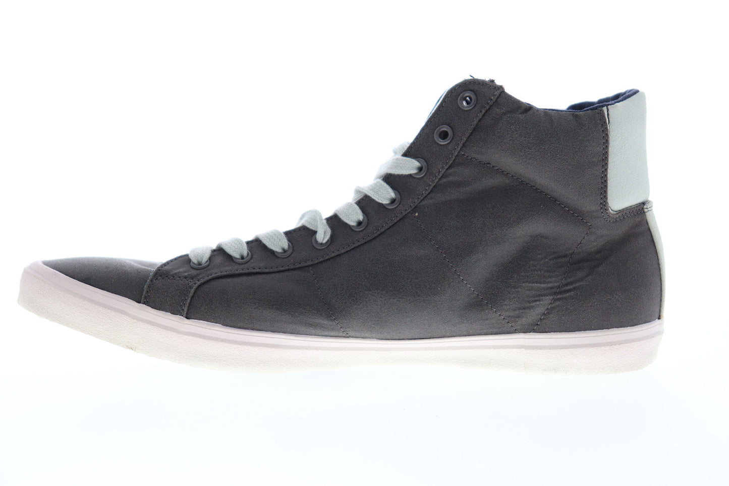 Aldo Hawksley Mens Gray Suede High Top Lace Up Lifestyle Sneakers Shoes