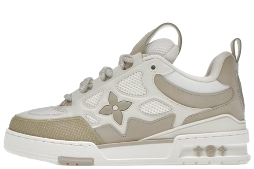 Skate Sneaker Beige White