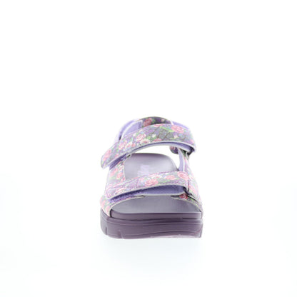 Alegria Henlee HLE-7436 Womens Purple Synthetic Strap Sandals Shoes