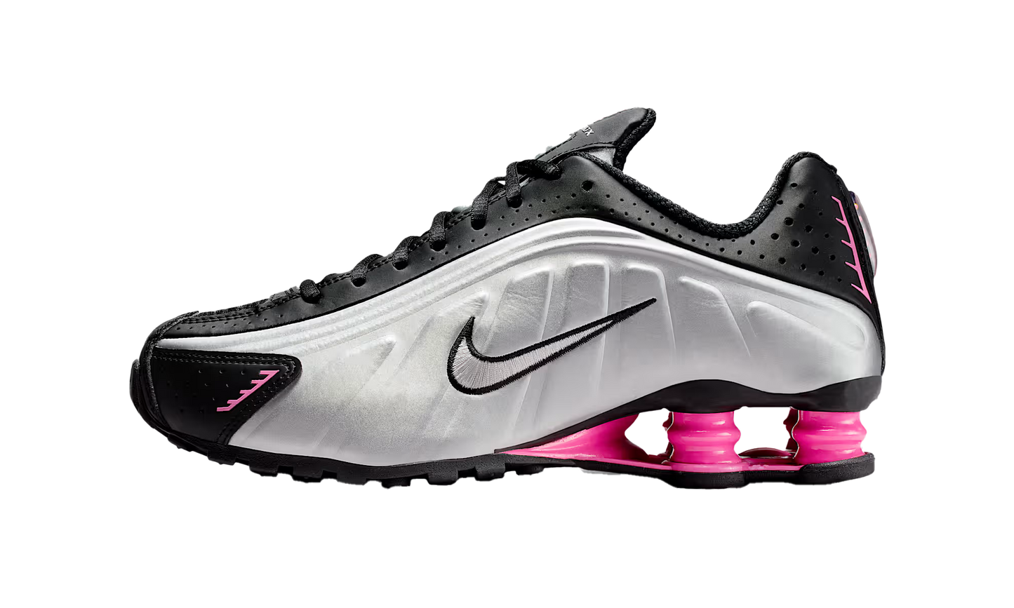 Shox R4"Black Metallic Silver Pinksicle" AR3565 012