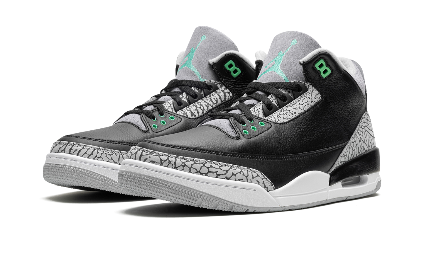 3 Retro "Green Glow" CT8532 031