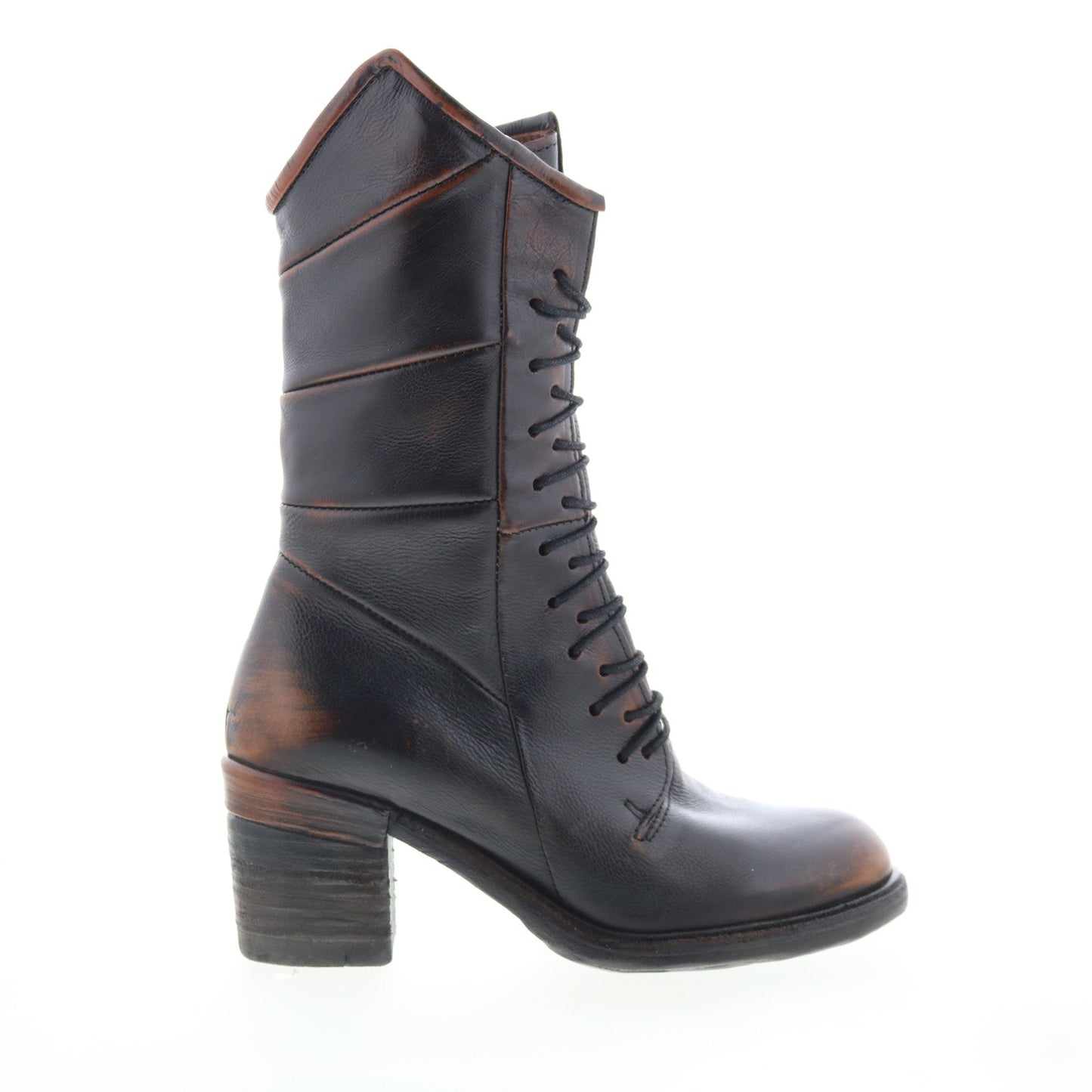 Jasper Womens Brown Leather Zipper Casual Dress Boots