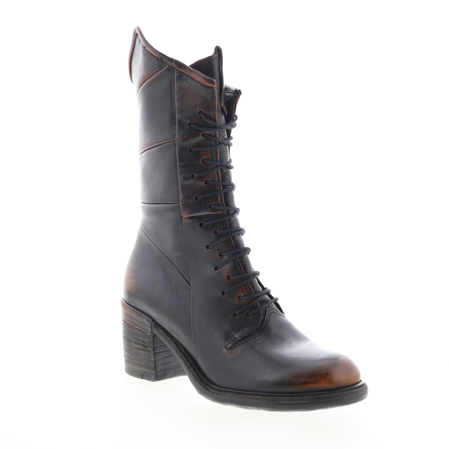 Jasper Womens Brown Leather Zipper Casual Dress Boots