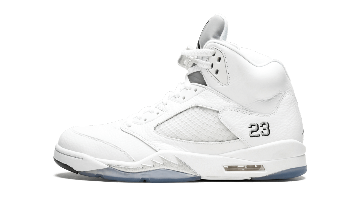 5 Retro "Metallic Silver" 136027 130