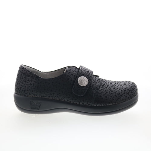 Alegria Joleen JOL-8145 Womens Black Leather Loafer Flats Shoes