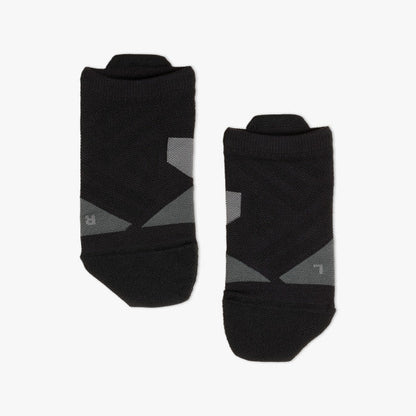 Women's Low Sock in Black Shadow