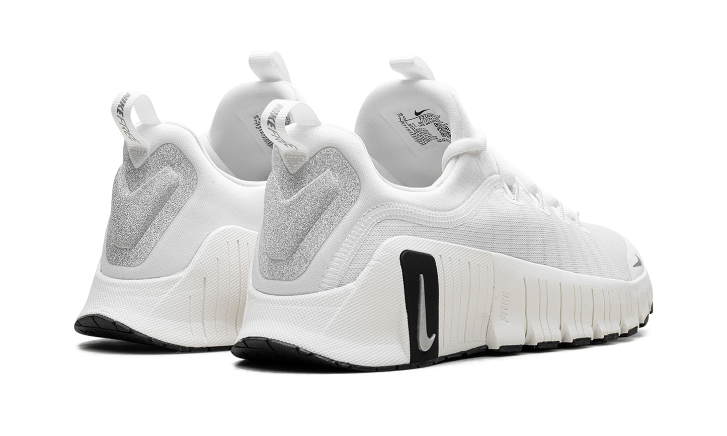 Free Metcon 6 Premium WMNS"Summit White Sail Black Metallic Silver" FZ1695 101