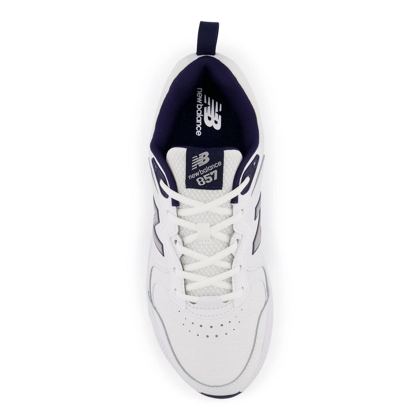 Men's MX857v3 in White with Navy and Rain Cloud