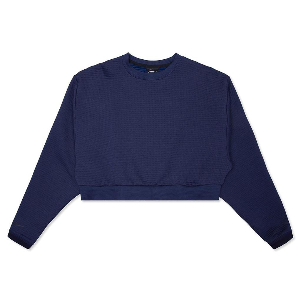 Sportswear City Ready Women's Fleece Crew - Blackened Blue